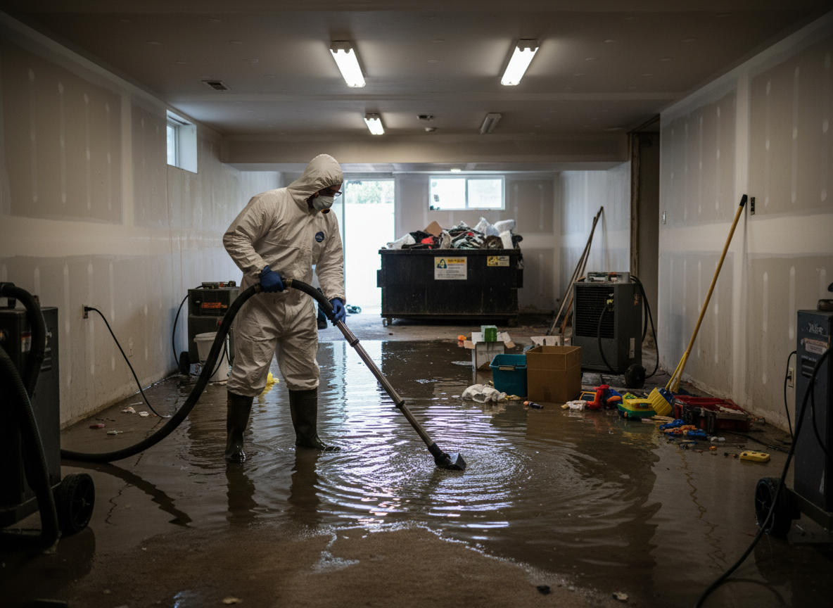 Water Damage Restoration in San Fernando